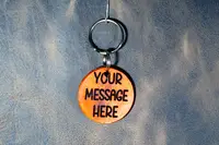 Smart Leather NFC Keychains - view 4